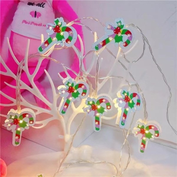 LED julelysstrenger Snøfnugg Hengende lys 5 5