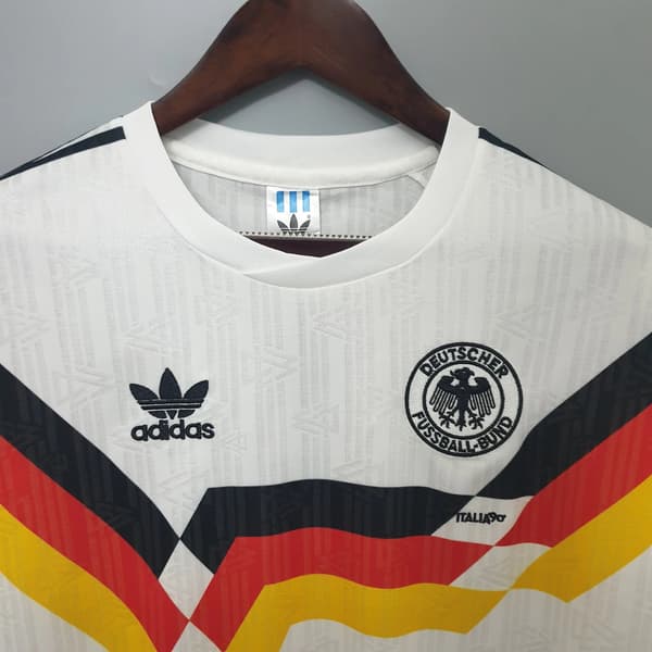 SAKSA 1990 KOTIPAITA Retro Jalkapallopaita-FA- M