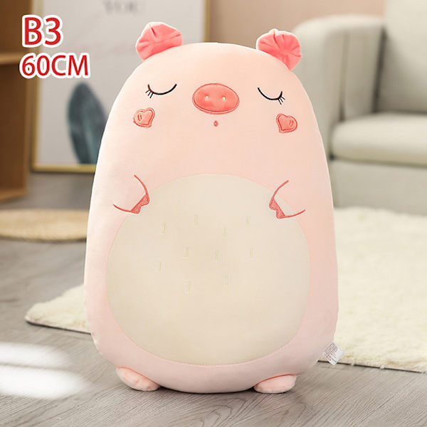 Squishmallows Plyschleketøy Dyr Kawaii Enhjørning Løve Myk Stor Pi B3