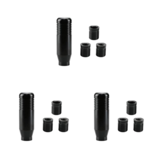 1/2/3/5 Komfortabel og holdbar gearknop til jævn skiftning sort 8,5*2,7cm black 8.5*2.7cm 3PCS