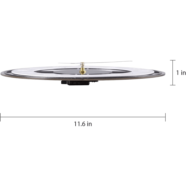 Væg Ur Moderne Non-Tick Stille 12\" Quartz Dekorative Ur