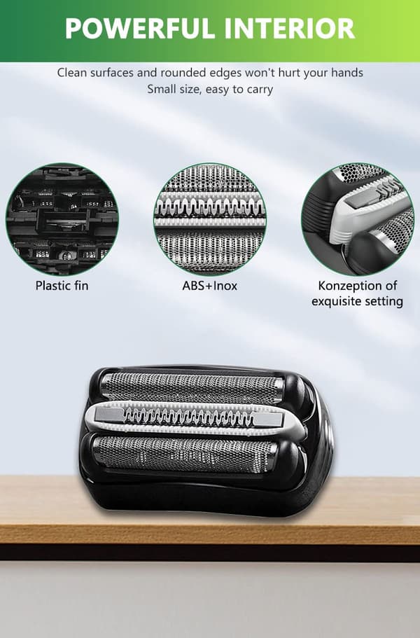 Braun 32B Udskiftningsbarberhoved til Serie 3, 3000s, 3050cc & Mere-FA-