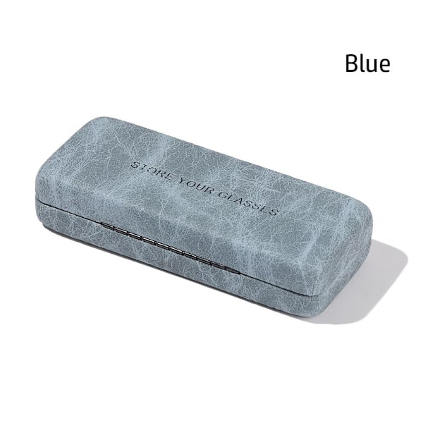 Brilleretui Case BLÅ blue