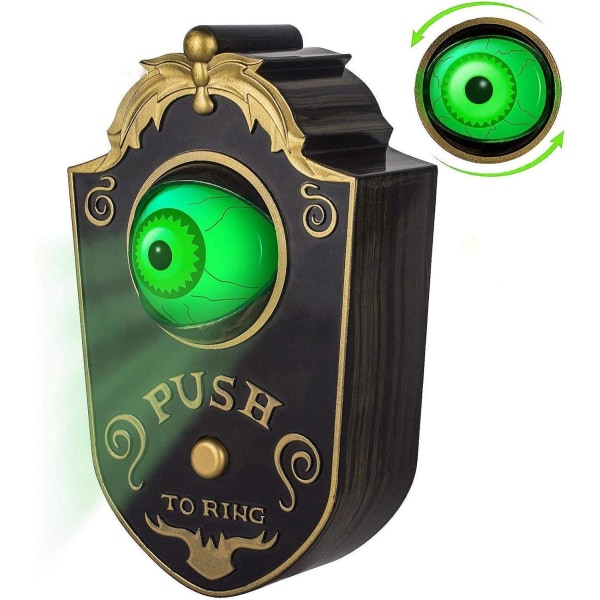 Halloween-dørklokke, Eyeball Lightup Eyeball dørklokke dekor