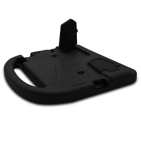Barnfodral med stativ sort iPad Air2 sort black Silikon/Gummi
