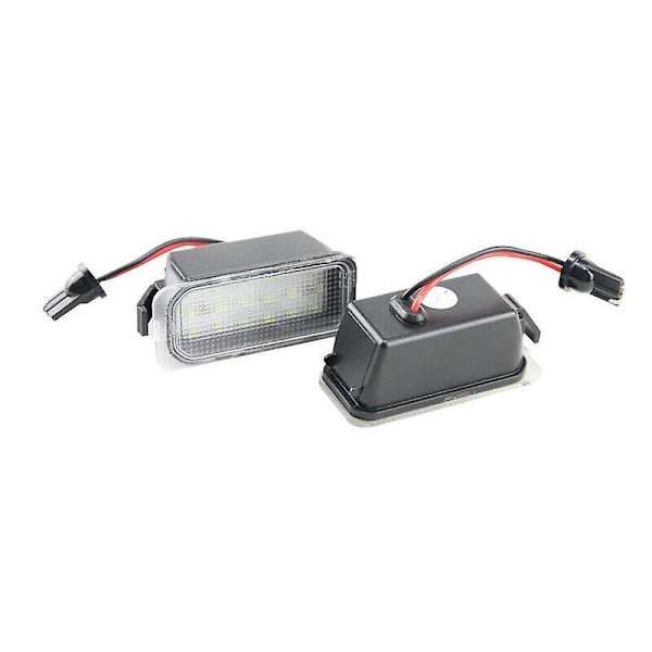 2x LED-nummerskyltsbelysning för Focus II Fiesta VII Mondeo IV Kuga 2008-2019-FA2-