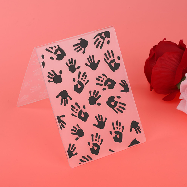 DIY Form Präglingsmallar Blomma hjärta Djurfondant