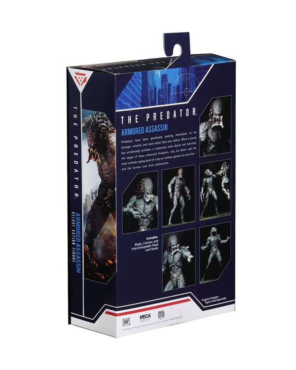 NECA Predator 2018 Filmversjon Predator Ultimate Predator 12-tommers bevegelig actionfigurmodell-FA-