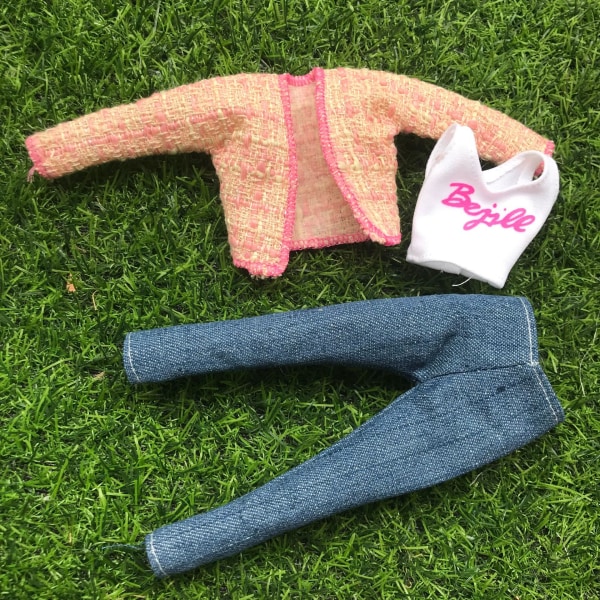 13 stk. 30cm Barbie dukketøj Mode pels pels vinter