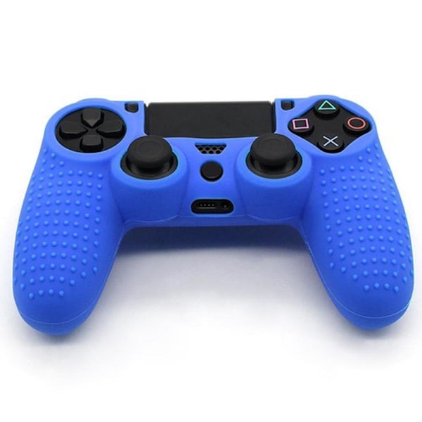 PS4 Ohjain Kotelo Silikoninen Liukumaton Sininen
