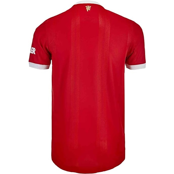 Manchester United Officiel Hjemmebanetrøje 2021/22 (Large) Rød-FA1-