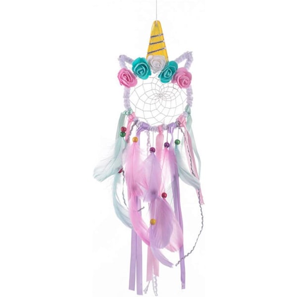 Unicorn Dream Catcher for Kids, Handmade Dream Catcher for Girls