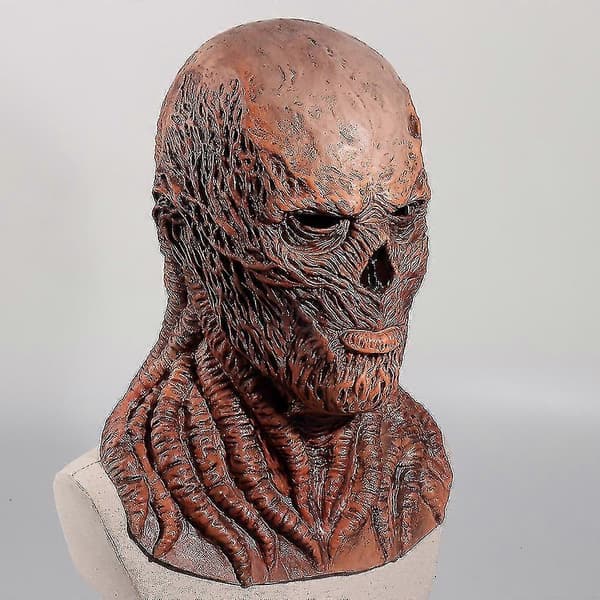 Stranger Things Vecna Cosplay Maske til Halloween Horror Kostumefest