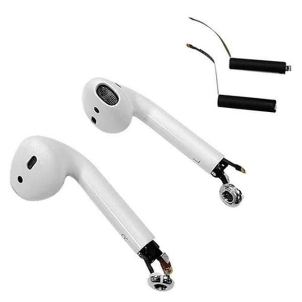 2 stk. erstatningsbatterier til Airpods 1. og 2. generasjon Black