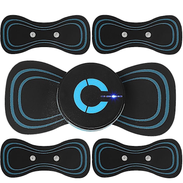 Bästsäljare 2023 - Ny justerbar Ems elektromagnetisk våg benmassager 6 lägen bantning Ems armformare Rechargeable*5Pad