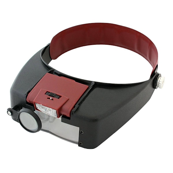 Pannlupp med LED-belysning multicolor 254