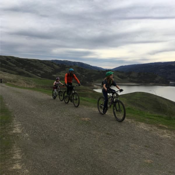 Træktov til cykel, træktov til mountainbike, rød-FA-