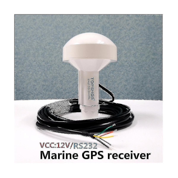 2024 Rs232 GPS Merenkulku GPS Vastaanotin Antenni Moduuli Nmea 0183 Nopeus 4800 Jännite 12v Kaapeli On 5