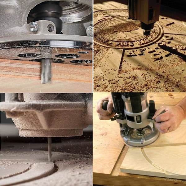Kompressions skaft diameter 6 mm, skæring 6 mm x 22 mm spiral