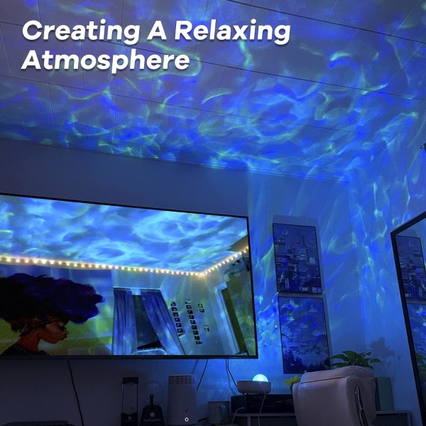LED Stjernehimmel Projektorlampe, Galaxy Starlight Projektor