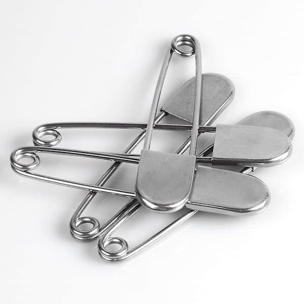 10-pack extra stora säkerhetsnålar super heavy duty jumbo 5 \"-mxbc