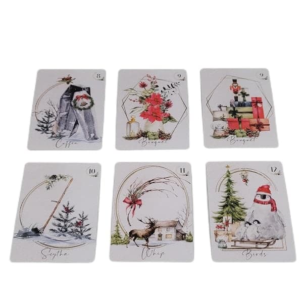 Julorakel Tarot-kortit Ennustus Perhepeli