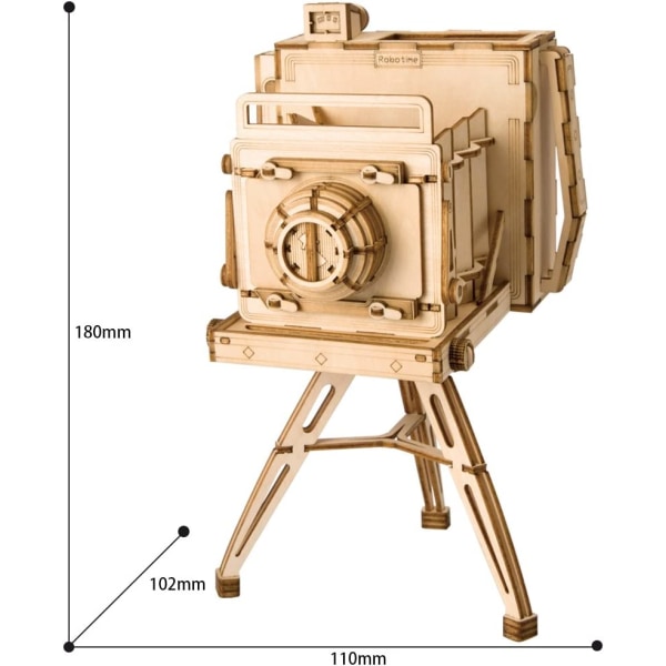 3D-puinen palapelirakennuslelut - tee-se-itse malliaskartelusarja - Tg403-kamera Tg403 Camera