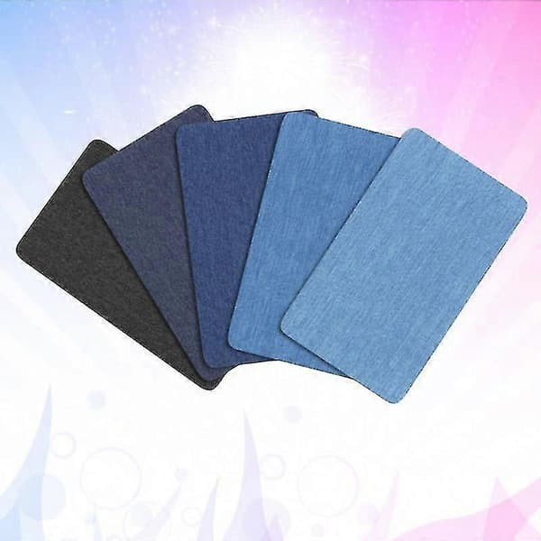 5 st Tyglappar för Kläder DIY Sömnad Broderi