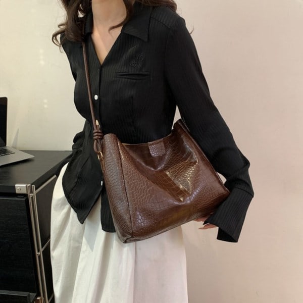 Olkalaukku Kainalolaukku KHAKI Khaki