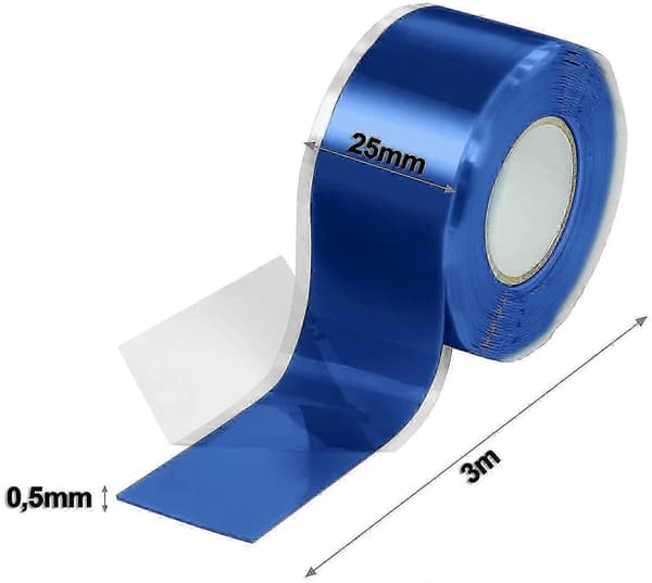 2025 Seneste Model 2x 3m selvvulkaniserende silikonetape (selvklæbende)