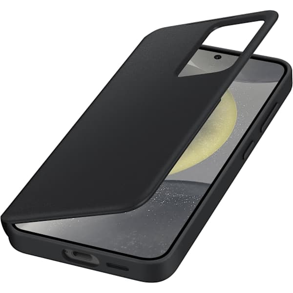 Pung Etui til Samsung Galaxy S24 Smart View, Sort Black
