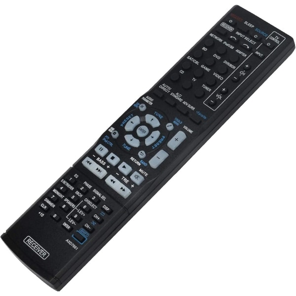 Ersättningsfjärrkontroll - Vinabty fjärrkontroll för Pioneer AV-receiver Axd7621 Axd7622 Axd7624 Axd7660 Axd7662 Vsx921 Vsx527 Vsx827 Vsx42 Vsx-422 Vs...