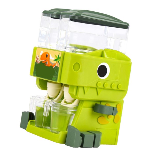 Lasten leikkimökkilelut dinosaurus vesiautomaatti lelut CAN annostella vettä pieni lasten juomakone vihreä
