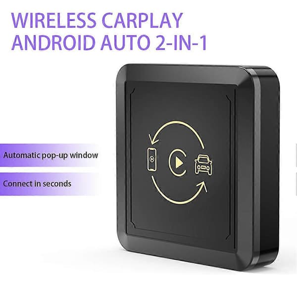 Trådløs Android Auto-adapter 2 i 1 Smart USB-dongle for bil
