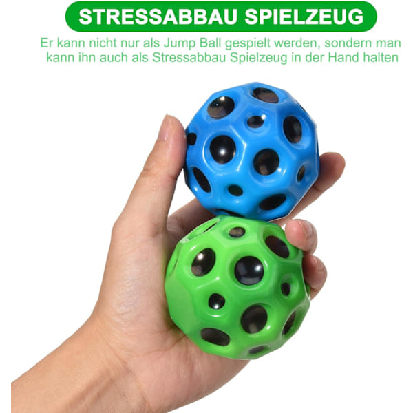 Mini hoppboll, ultralätt studsboll med extra hög studs, studsboll, interaktiva leksaker för stresslindring