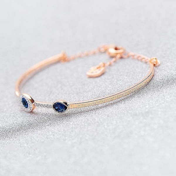 Roséguld Kristallarmband för kvinnor