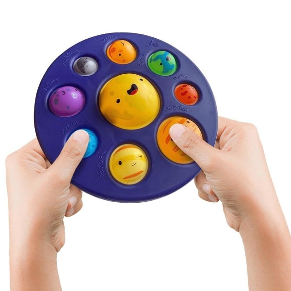 Simple dimple pop it fidget leke - Planeter - Perfekt