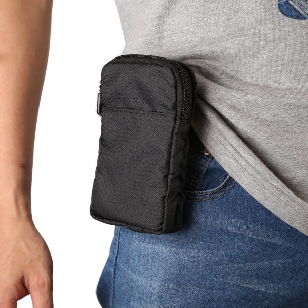 Miesten matkapuhelinvyölaukku, miesten vyölaukku crossbody, 6,9 \" nylon olkalaukku pieni crossbody-laukku