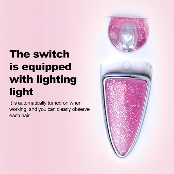 Smooth Glide Epilator Hårfjerning Ansigts- Krop og Ansigts-epilator