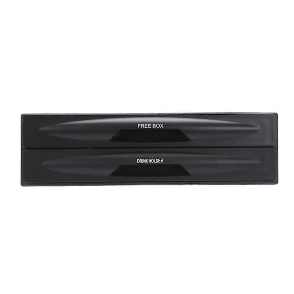 Universal Bil Dash Trim Dubbel Din Radio Ficka Kit Dryck Kopphållare Förvaringslåda