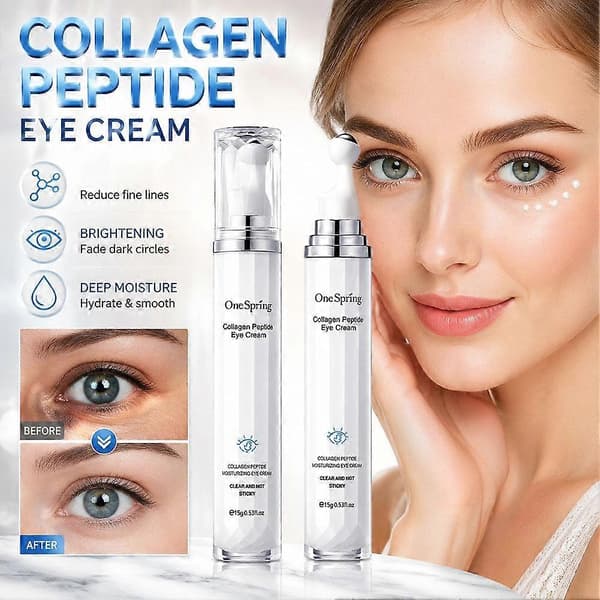 OneSpring kollageenipeptidi-silmänympärysvoide