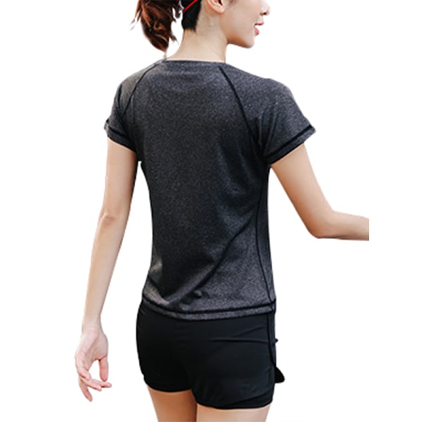 5st/ set for women löpning yoga bh leggings sett Dark gray,3XL