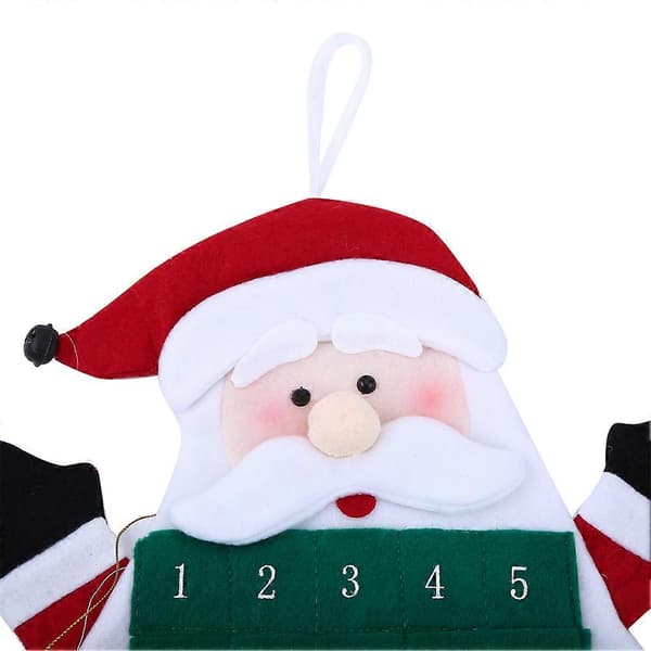 Nyhed Julemand Julekalender Nedtælling Julepynt Stoflommer