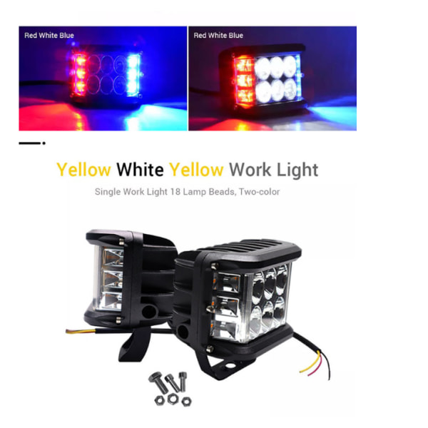 Wrangler spotlight off-road modificeret lys