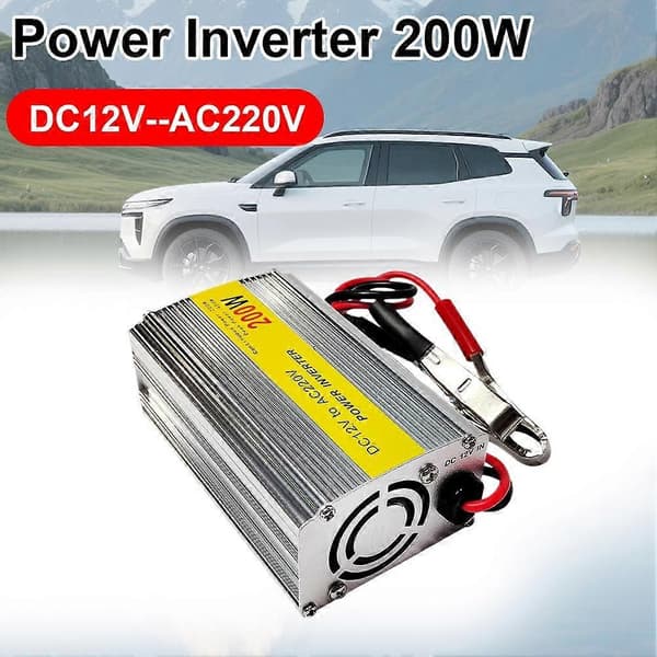 DC12V til AC220V Bil Strømomformer Maskine, E7R6