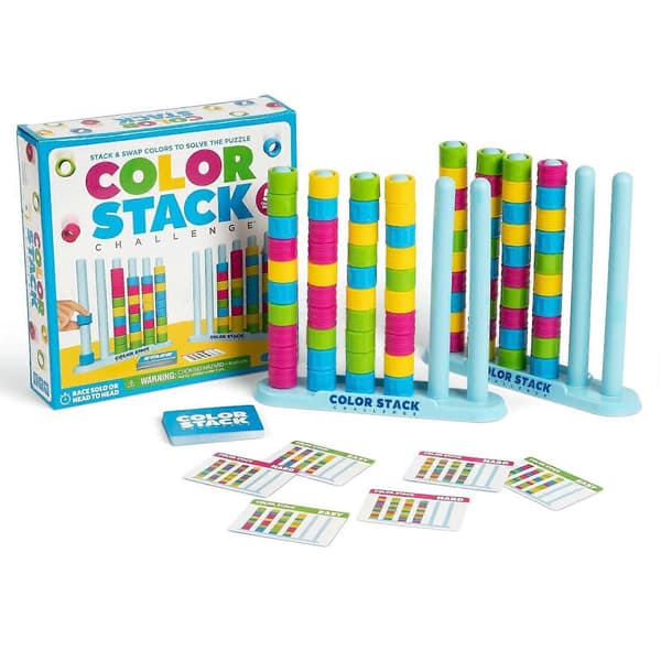 Color Stack Challenge Et tempofyldt farvematchende puslespil til sjove fester og
