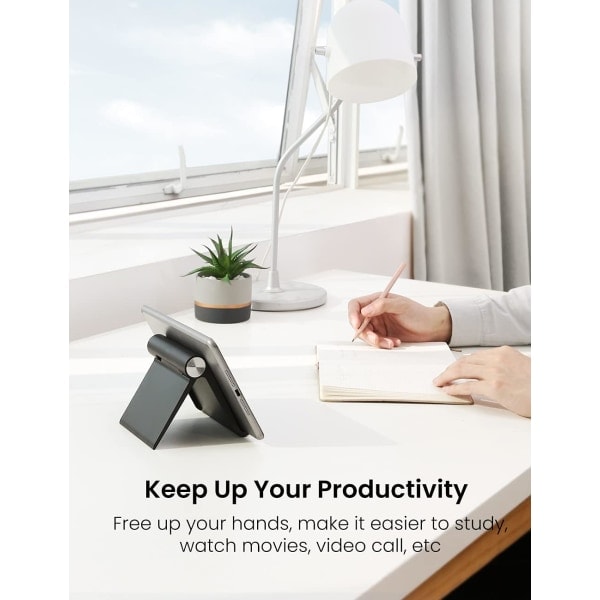 Säädettävä tablettiteline, yhteensopiva iPad 10.2 2019 kanssa