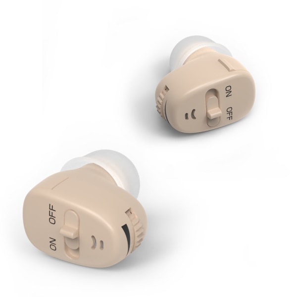 Mini Wireless Invisible Tunable Amplifier Bærbart høreapparat 2pcs