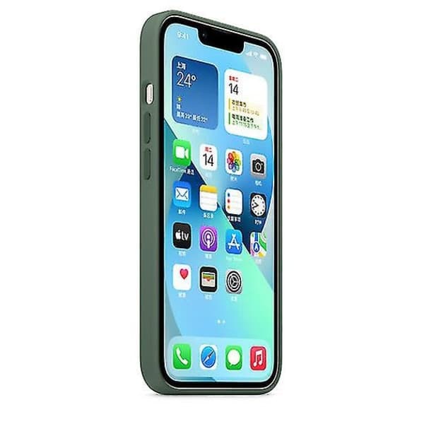 Silikonecover til iPhone 13 Eucalyptus