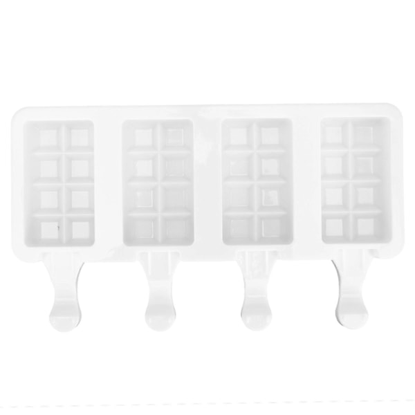 Silikone 4-hulrums DIY isbar-fremstillingsform til køkkenredskaber